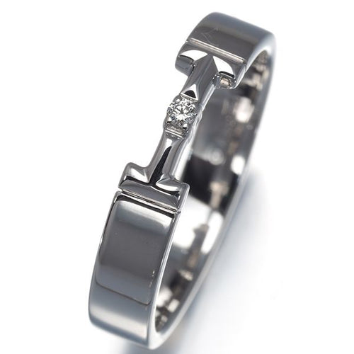Tiffany Ring T 14 K18Wg #197095