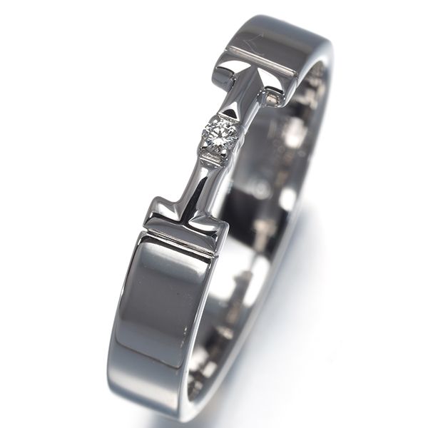 Tiffany Ring T 14 K18Wg #197095