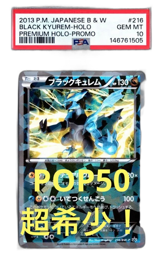 Pokemon Card Game Psa10 P 216/Bw-P
