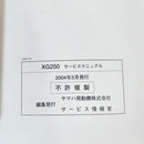 Yamaha Motor Catalogs Manuals Xg250 Dg10J