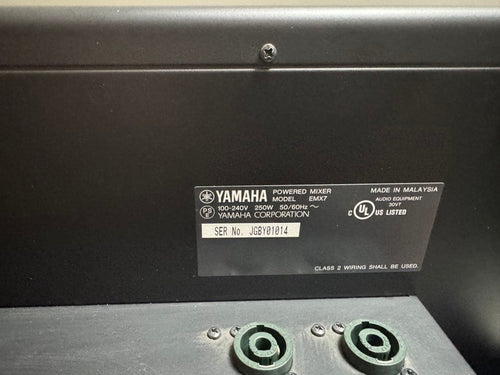 Powered Mixers Yamaha Emx7