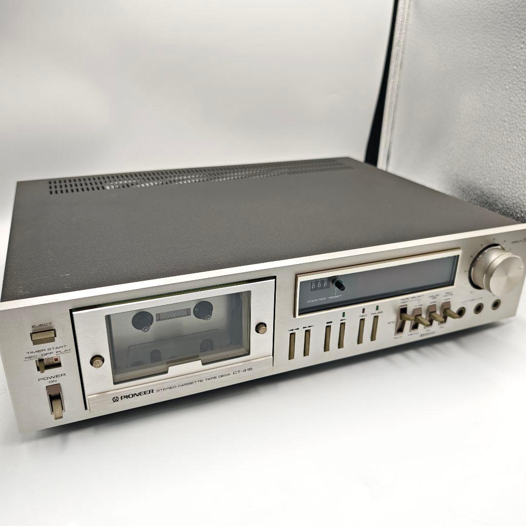 Pioneer Cd Md Cassette Deck Ct-415