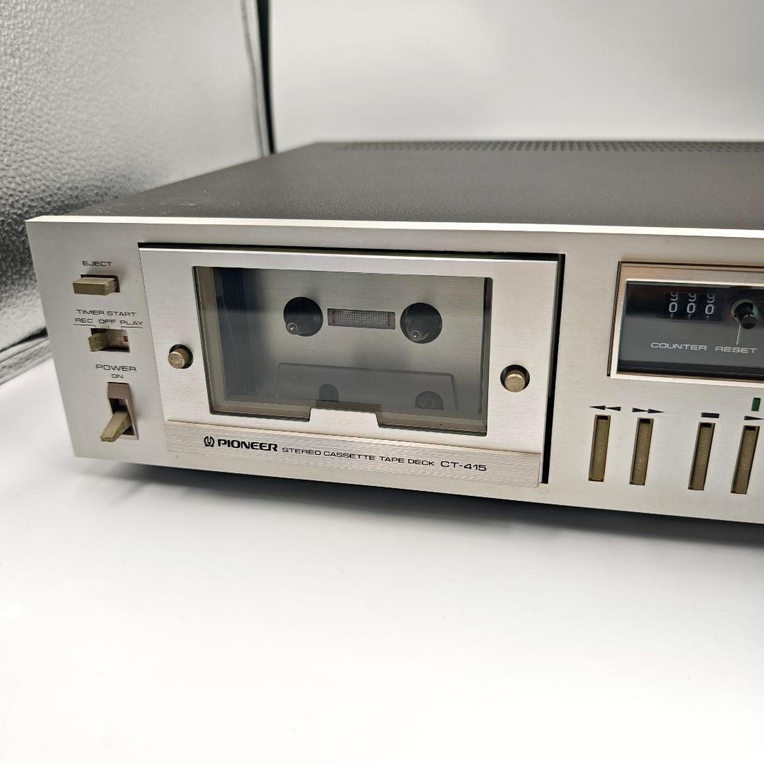 Pioneer Cd Md Cassette Deck Ct-415
