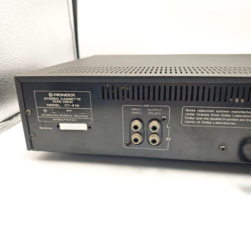 Pioneer Cd Md Cassette Deck Ct-415