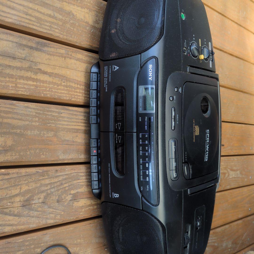 Sony Cd, Md Cassette Decks Cfd-W110