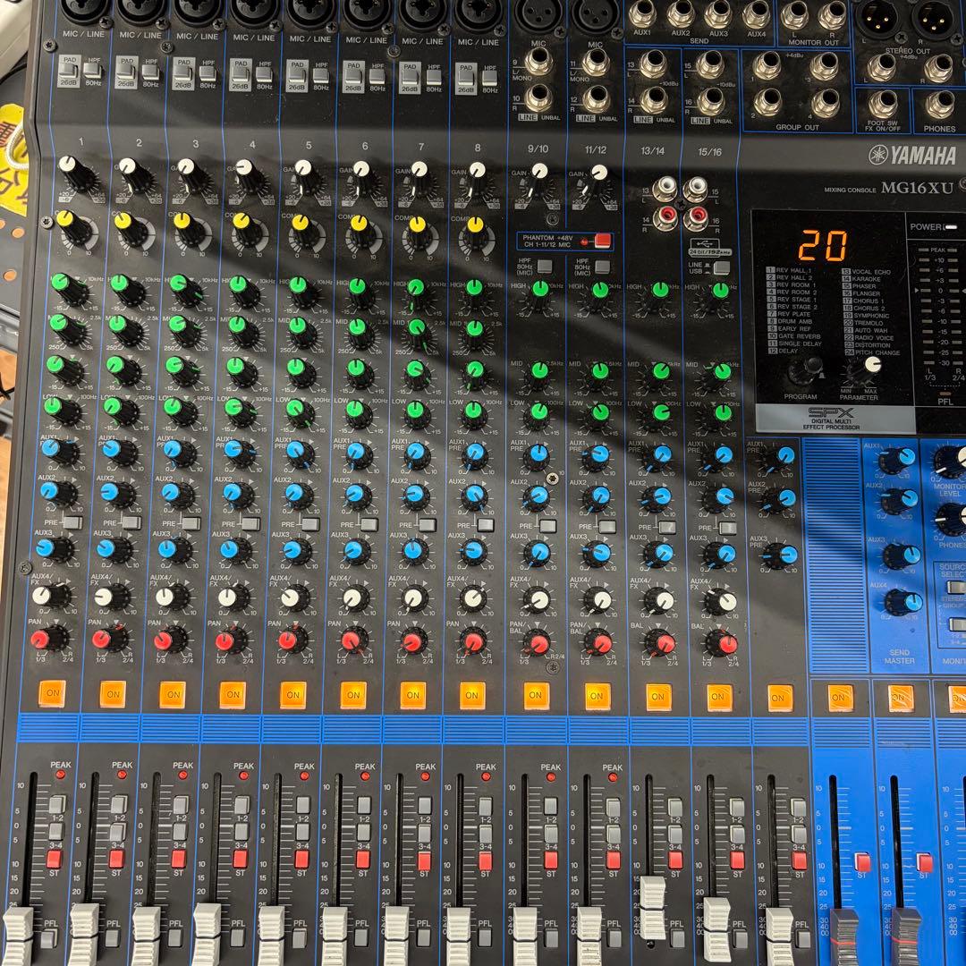 Yamaha Analog Mixers Mg16Xu 16