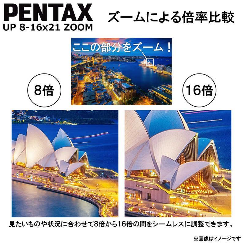 Pentax Binoculars Opera Glasses U )(8~16 Up 8-16X21 Zoom