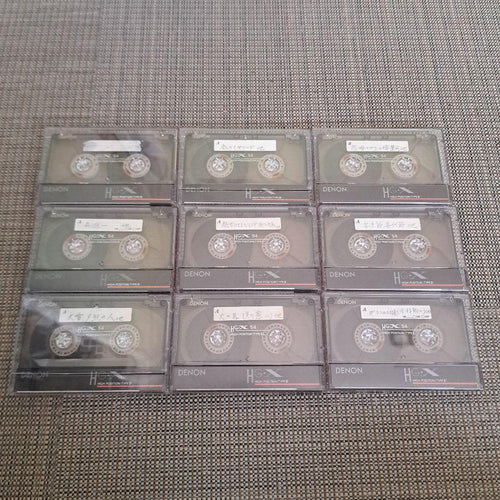 Denon Cassette Tapes Hg-X 54 9