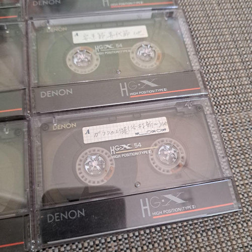 Denon Cassette Tapes Hg-X 54 9