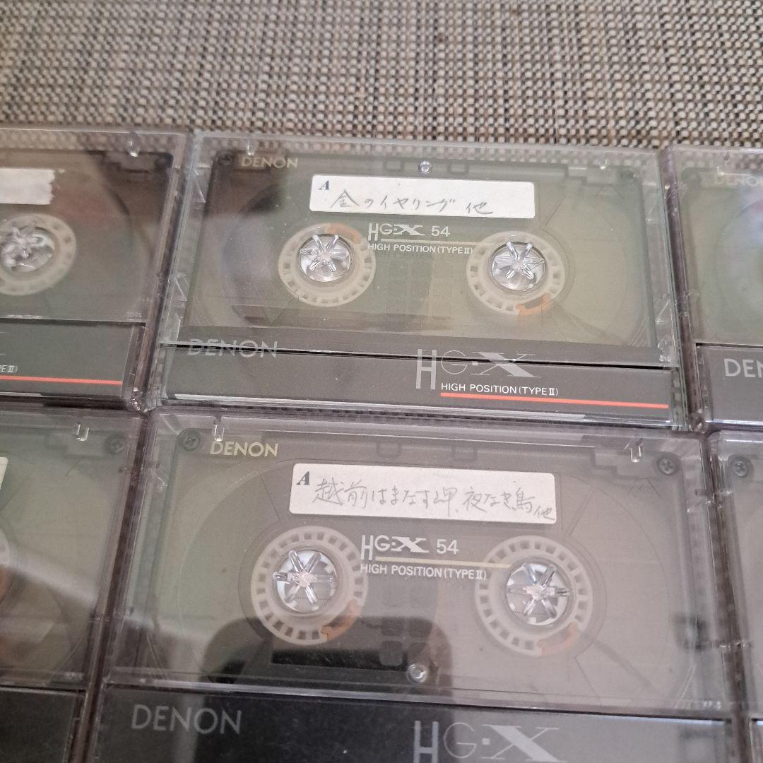 Denon Cassette Tapes Hg-X 54 9