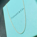 Tiffany Necklaces Sv925