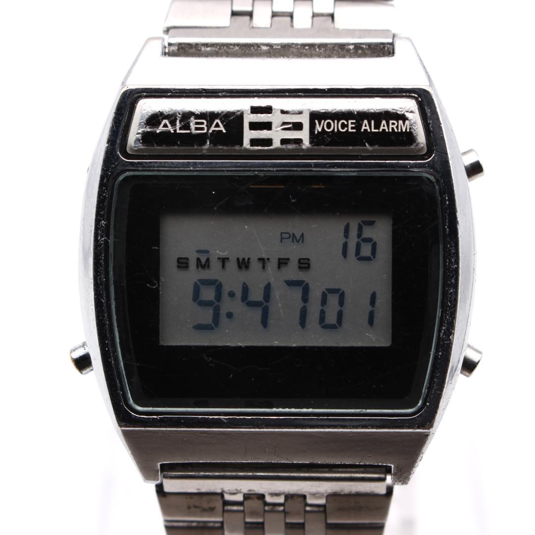 Seiko Watch (Digital) Alba Voice Alarm