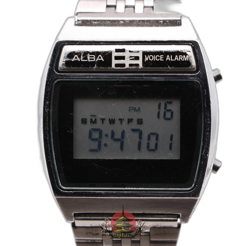 Seiko Watch (Digital) Alba Voice Alarm