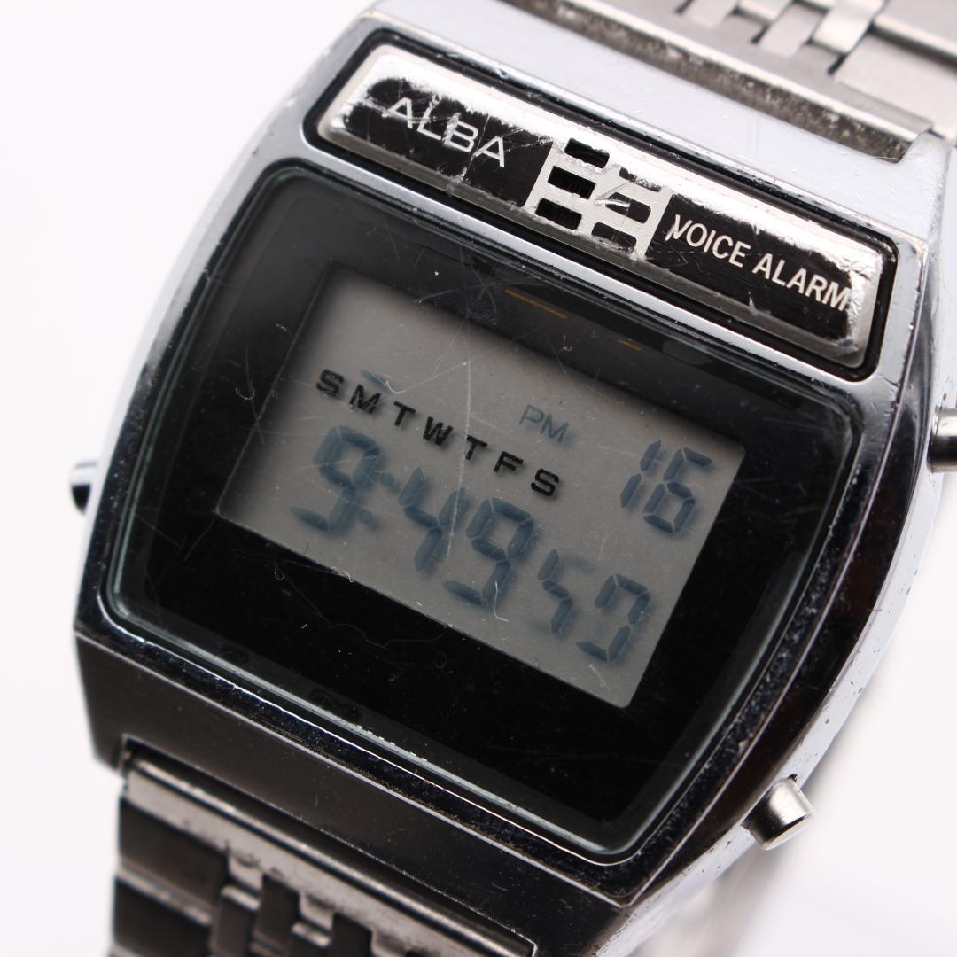 Seiko Watch (Digital) Alba Voice Alarm