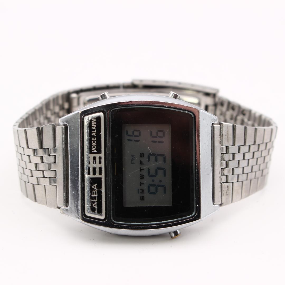Seiko Watch (Digital) Alba Voice Alarm