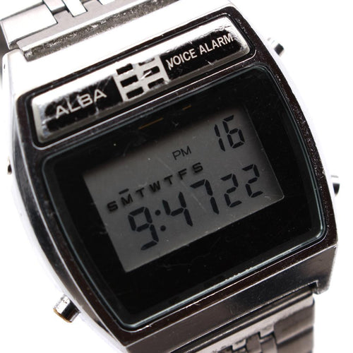Seiko Watch (Digital) Alba Voice Alarm