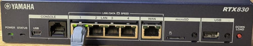Yamaha Wired Lan Router Rtx830 Fw Ip