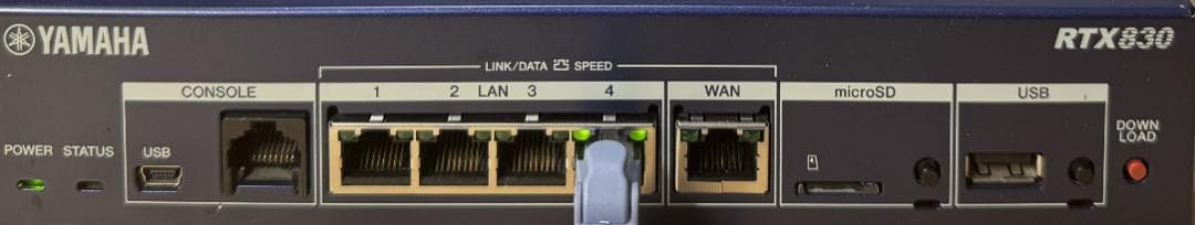Yamaha Wired Lan Router Rtx830 Fw Ip