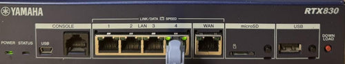 Yamaha Wired Lan Router Rtx830 Fw Ip