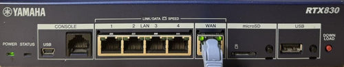 Yamaha Wired Lan Router Rtx830 Fw Ip