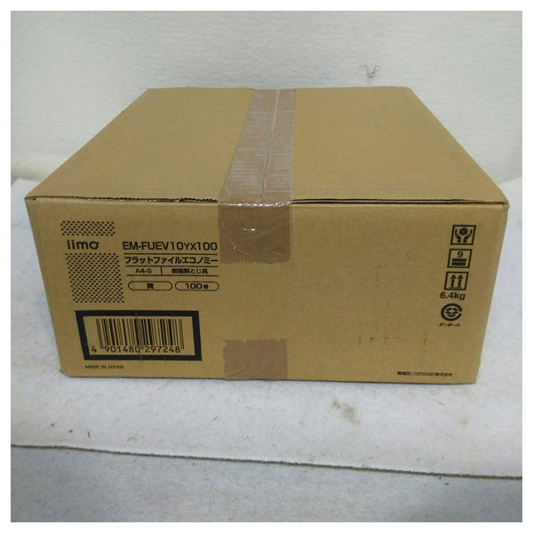 Kokuyo Flat File Iimo A4 100 Em-Fuev10Yx100 307 231 18Mm /15Mm 150 Ps /2 (80Mm