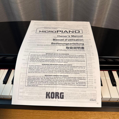 Korg Keyboard Instruments Micropiano 61
