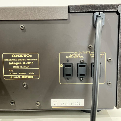 Onkyo Premium Amplifier Integra A-927 Integrated Stereo