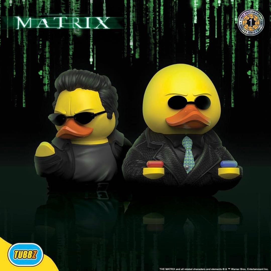 Rubber Duck Sci Fi, Fantasy Horror Tubbz The Matrix Neo