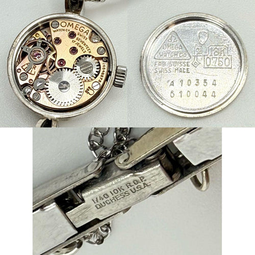 Omega Hand-Wound Watches 18Kwg 2P 17