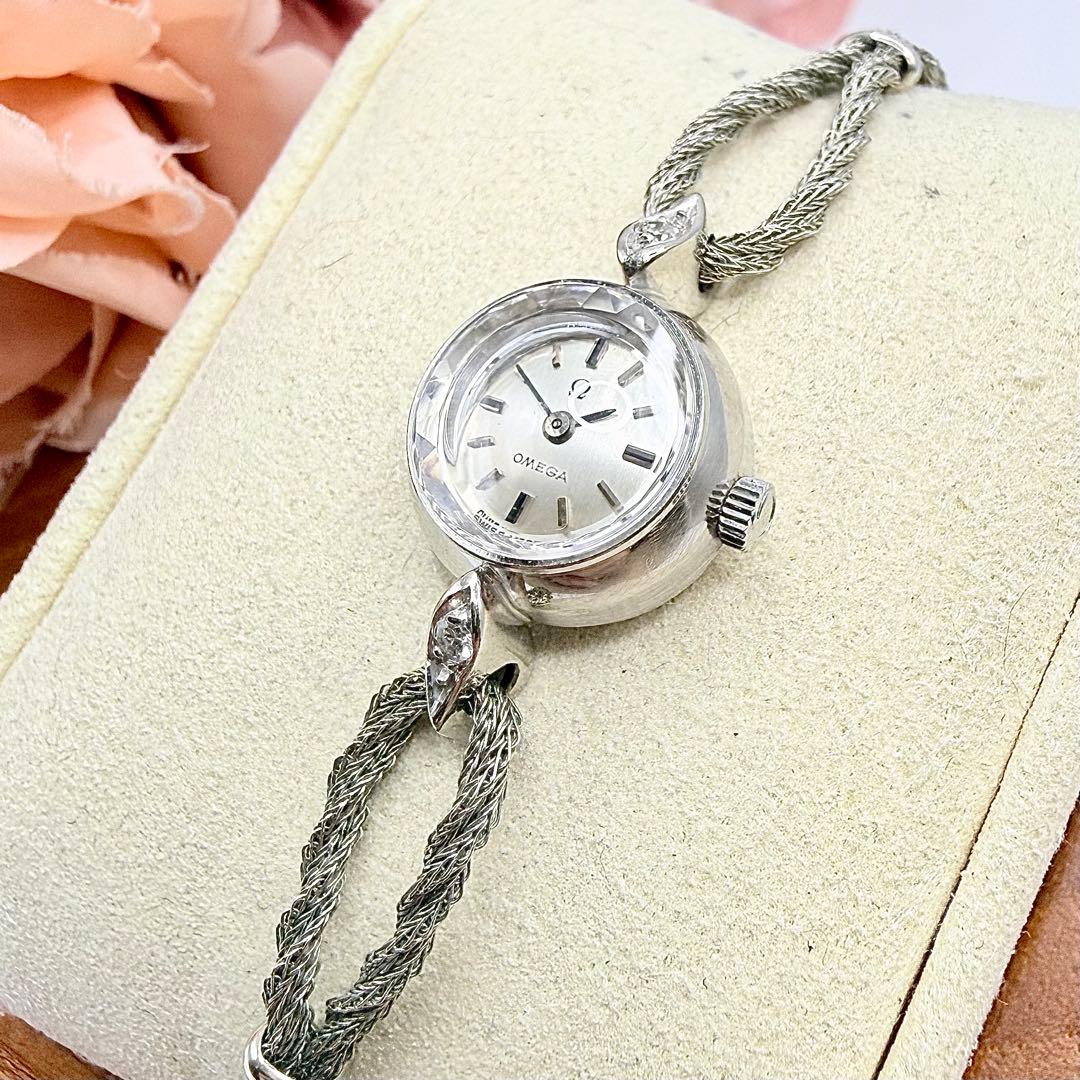 Omega Hand-Wound Watches 18Kwg 2P 17