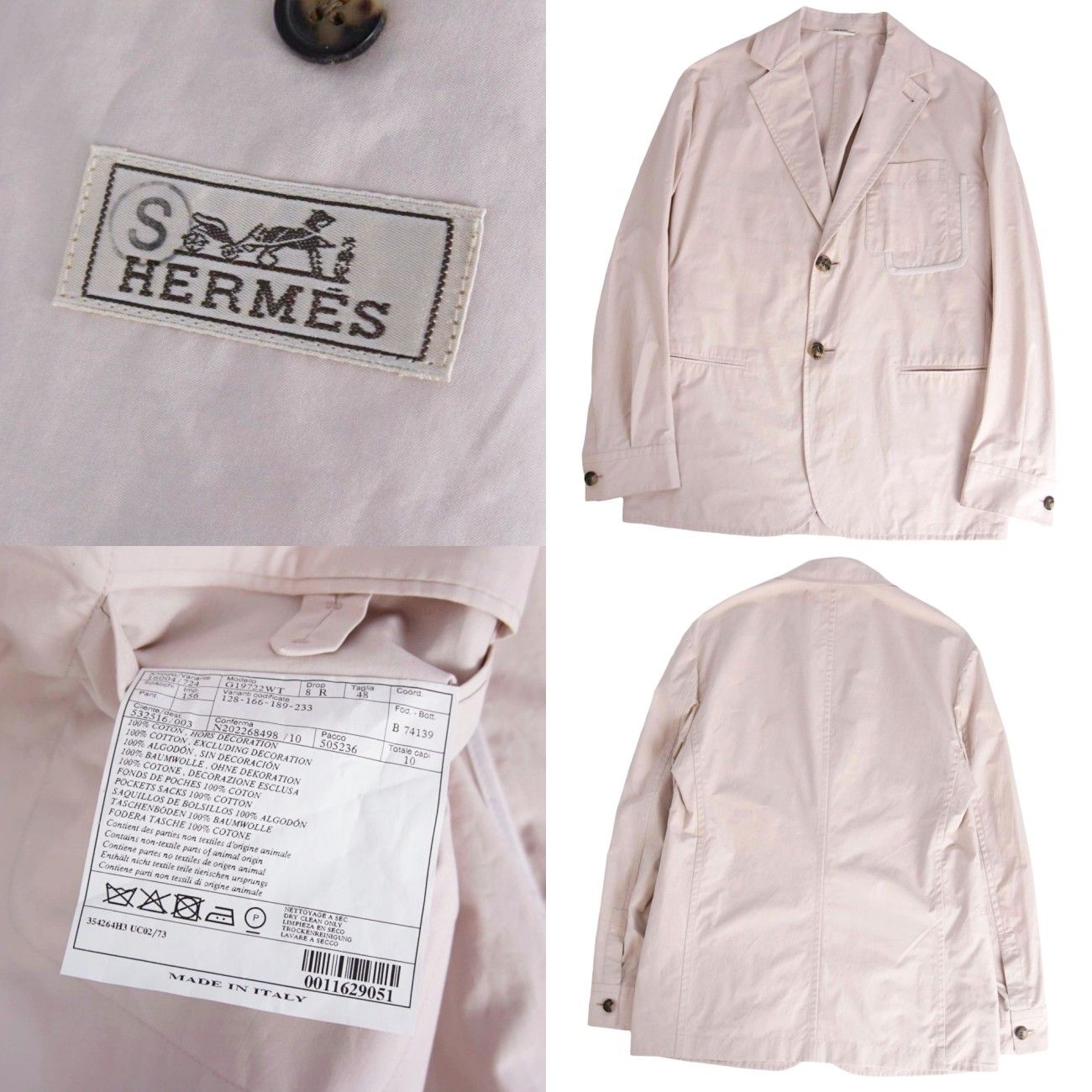 Hermes Tailored Jacket 2022