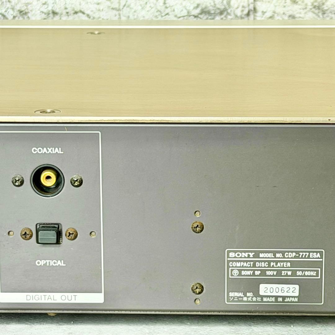 Sony Cd Sacd Player Cdp-777Esa Es