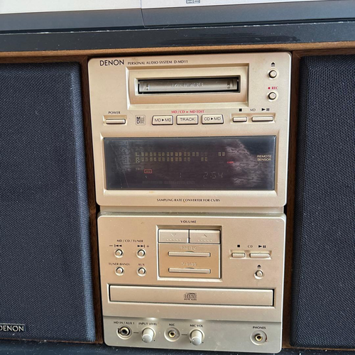 Denon Cd Md Cassette Deck D-Md11