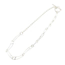 Hermes Necklace 41.5 925 Used A