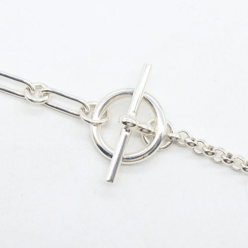 Hermes Necklace 41.5 925 Used A