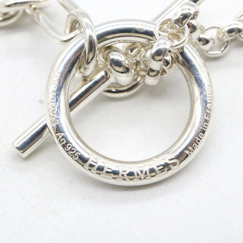 Hermes Necklace 41.5 925 Used A