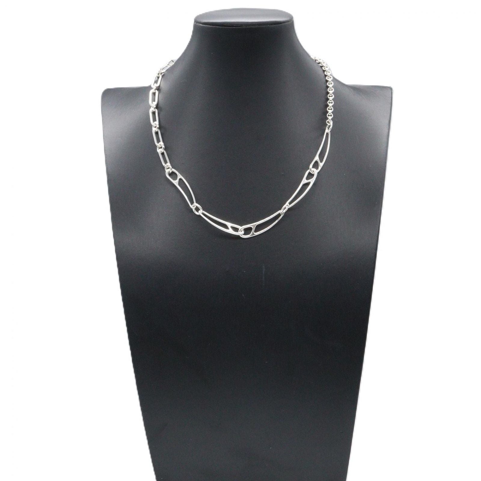 Hermes Necklace 41.5 925 Used A