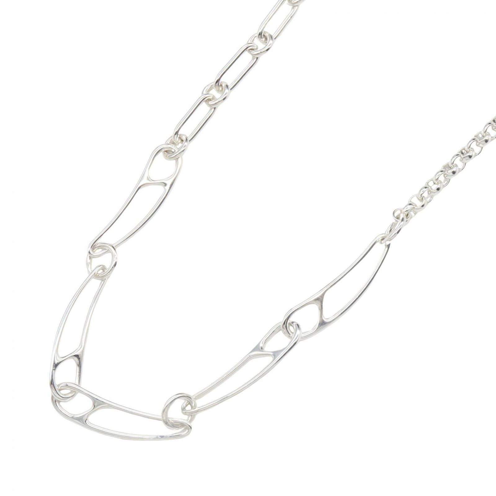 Hermes Necklace 41.5 925 Used A