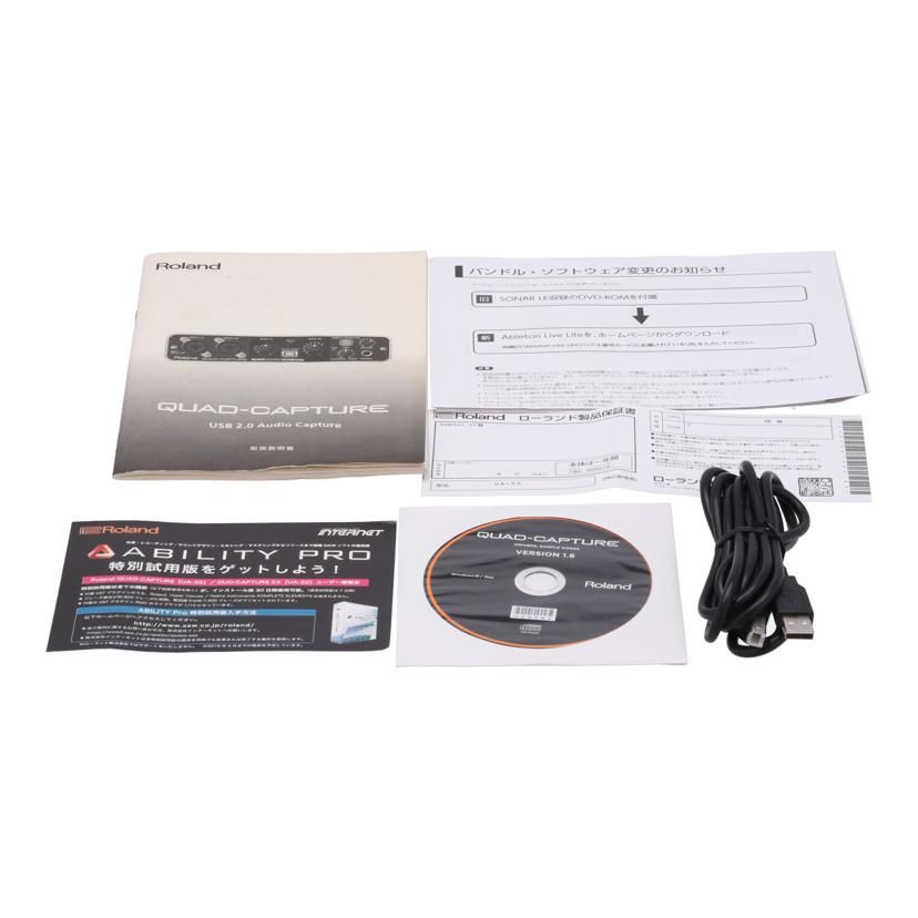 Roland Audio Interface Usb /Quad Capture Ua-55 B 69