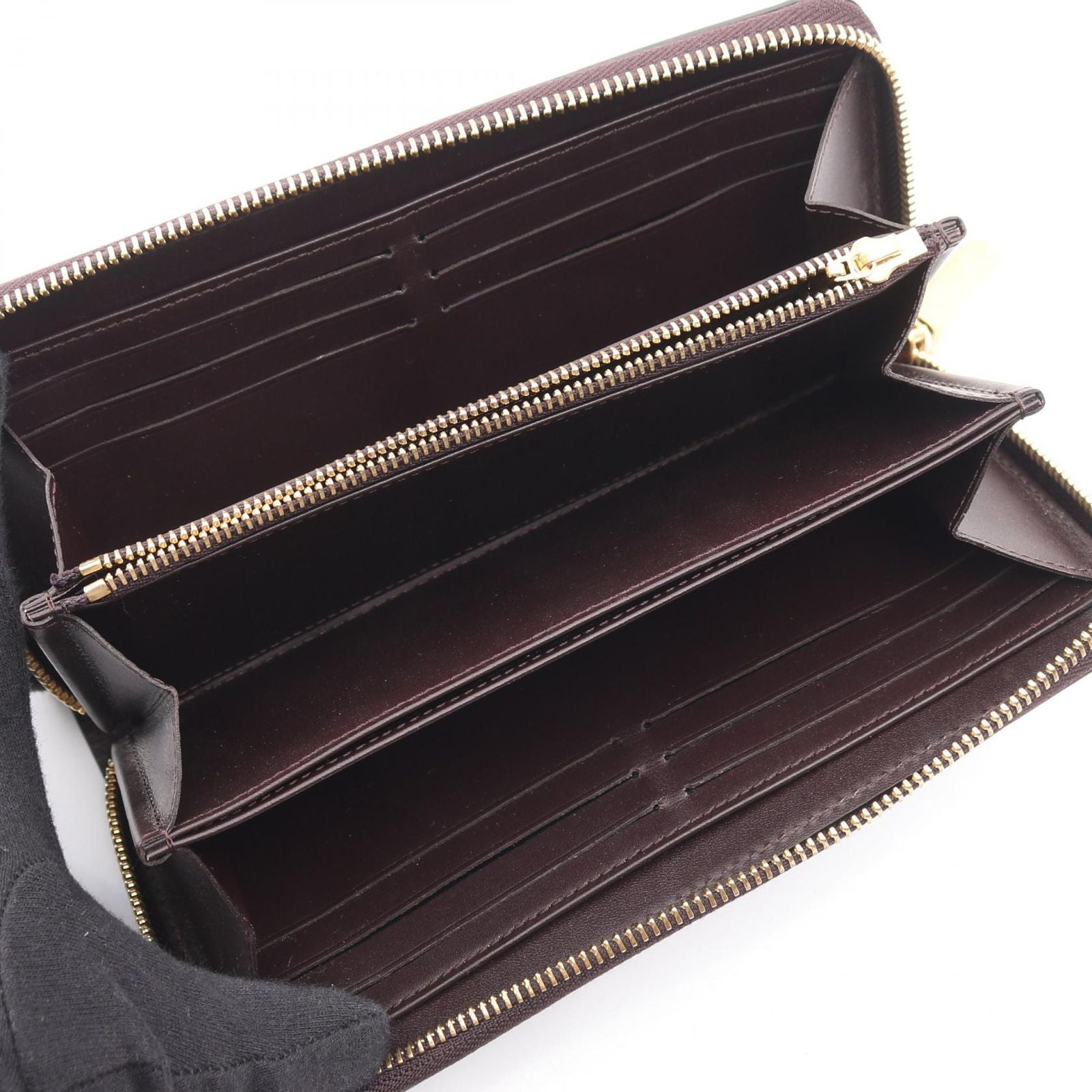 Louis Vuitton Long Wallet M93522 Used B