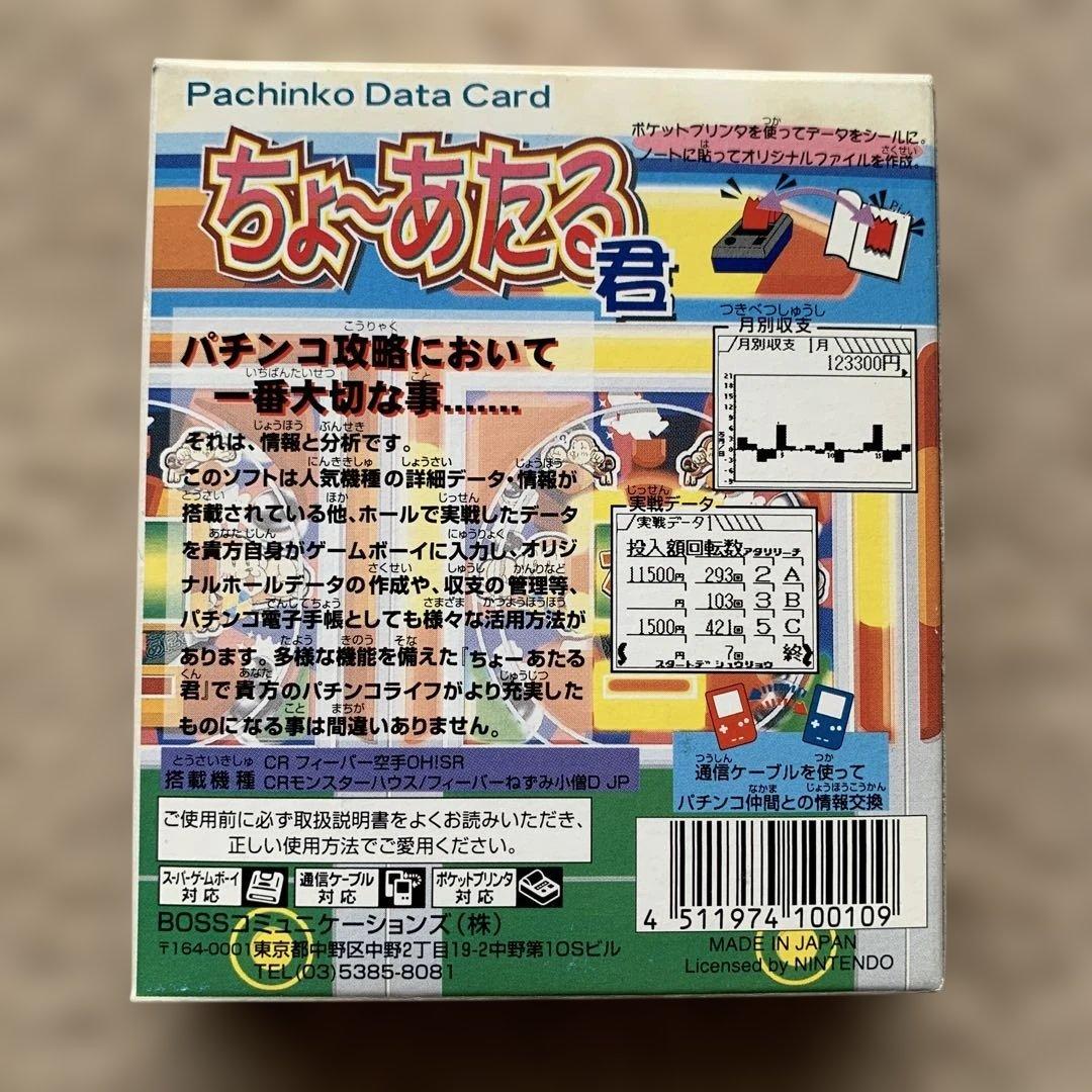 Soft Pachinko Data Card