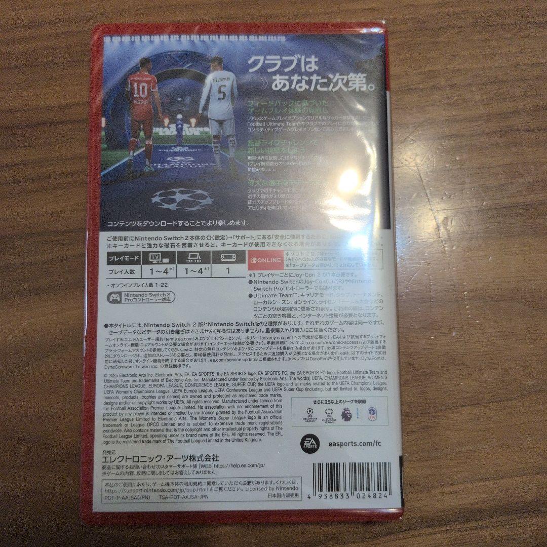 Nintendo Games (Physical) Switch2 Ea Sports Fc26