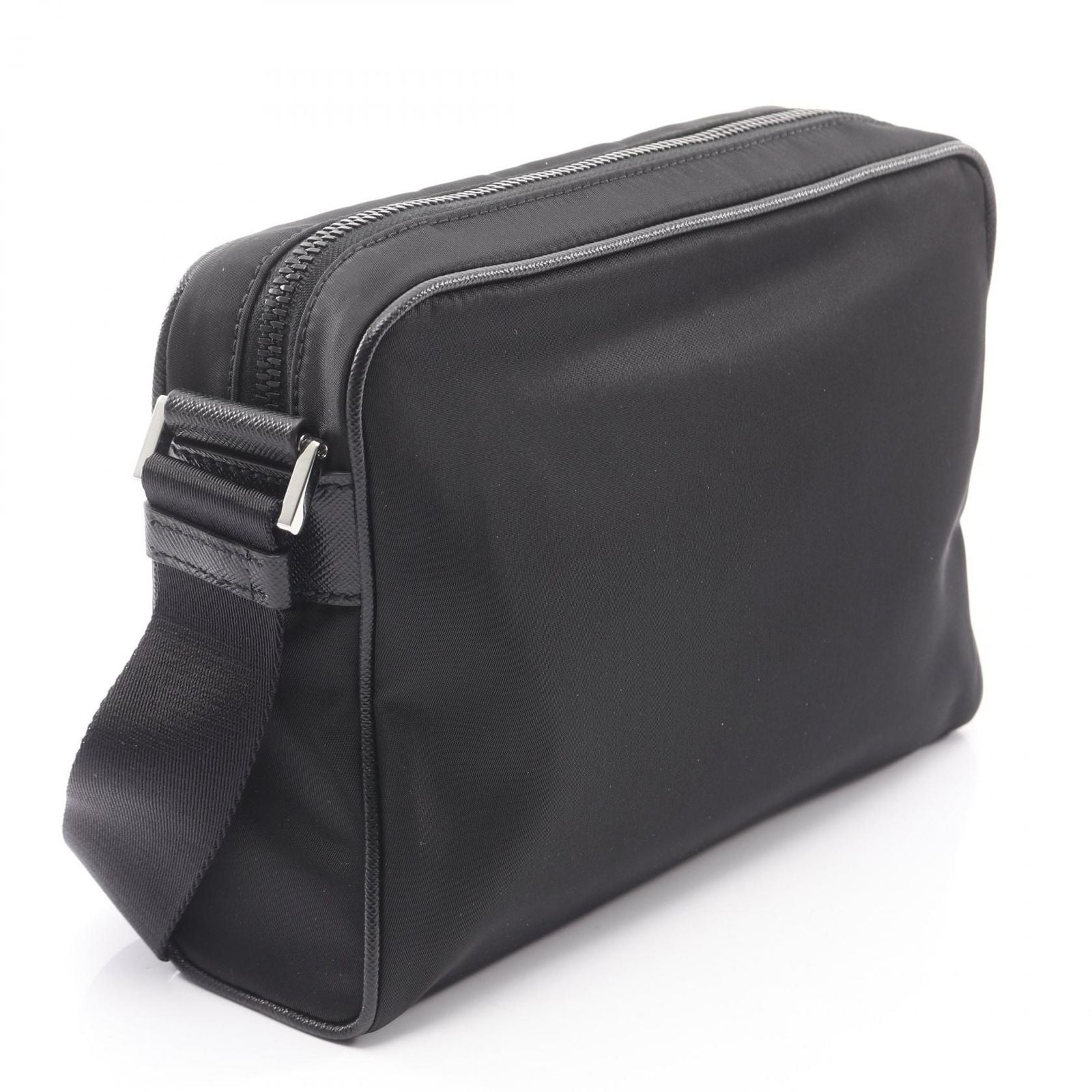 Prada Shoulder Bag Tessuto+Saffian