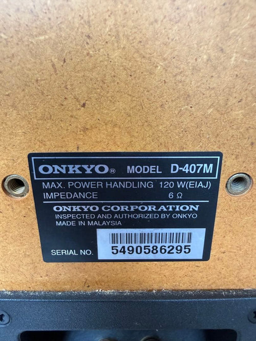 Onkyo Speakers D-407M