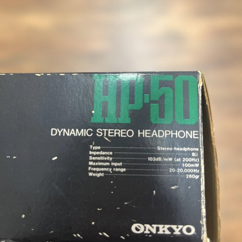 Onkyo Wired Headphones Hp-50 1970
