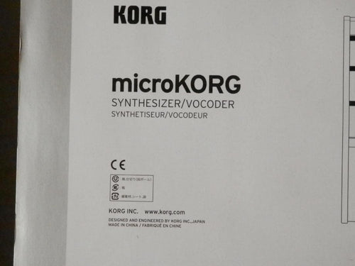 Korg Others Micro Synthesizer/Vocoder