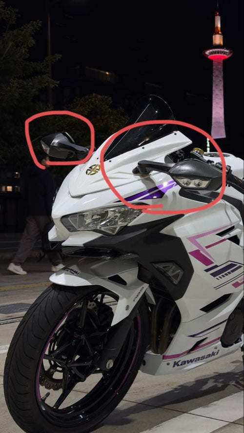Kawasaki Mirrors Ninja Zx-10R