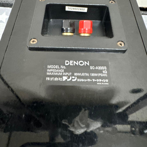 Denon Speaker Sc-A33Sg