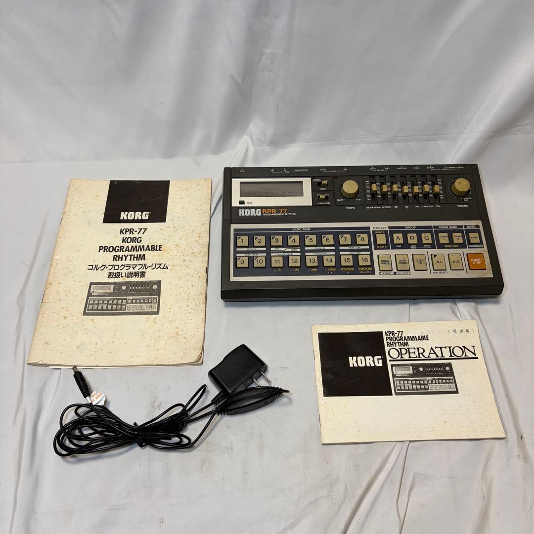 Korg Rhythm Machines Kpr-77 Programmable