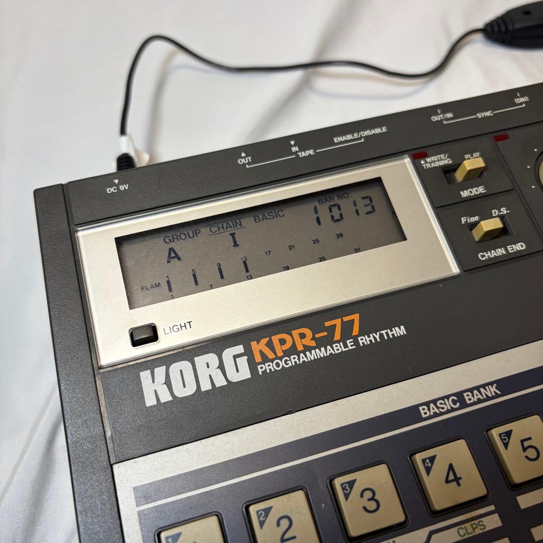 Korg Rhythm Machines Kpr-77 Programmable